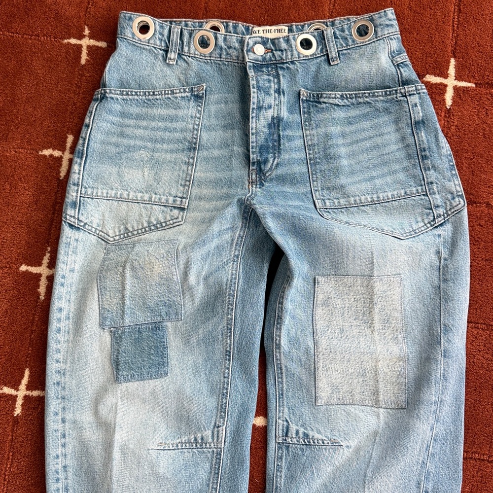 We The Free Free People Barrel Jeans - Picture 4 of 6